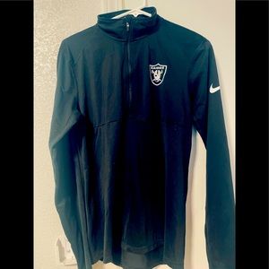 Las Vegas Raiders Nike 1/4 Zip Swetear